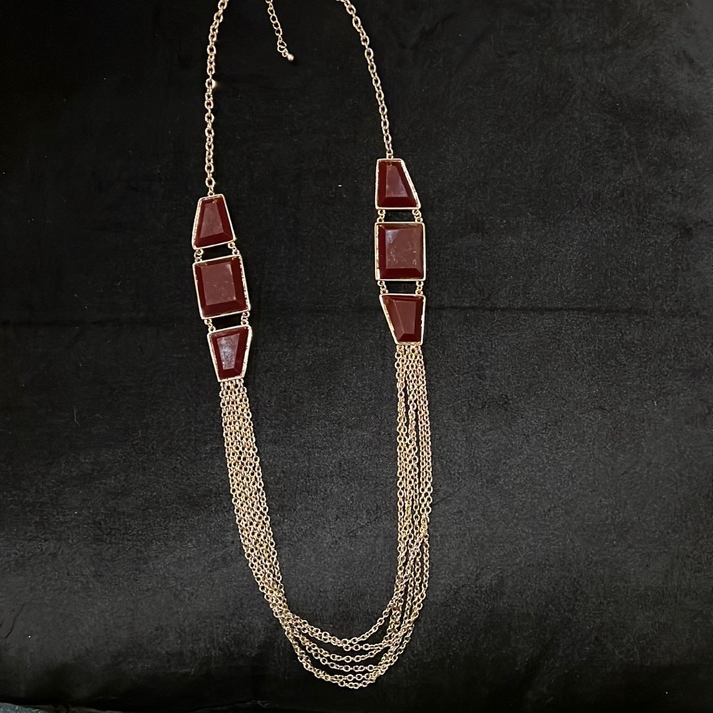 Vintage Brown and gold necklace